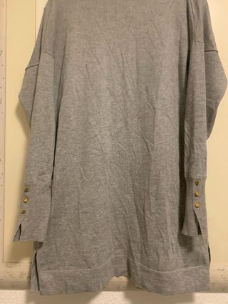 Casaco de malha de algodão  Sfera Algodão Cinza