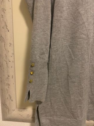 Casaco de malha de algodão  Sfera Algodão Cinza