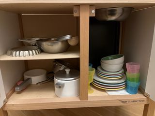 Cocinita de madera para niños