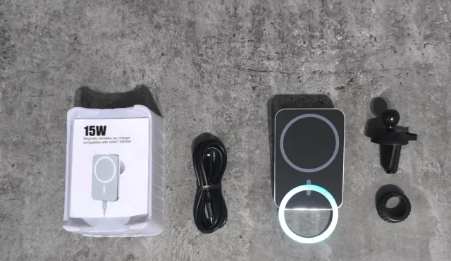 Cargador Inalámbrico Coche 15W