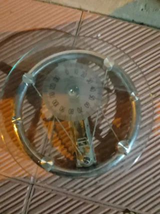 Báscula analógica antigua