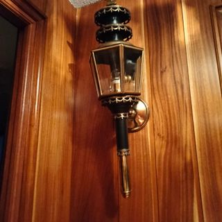 Aplique farol de pared