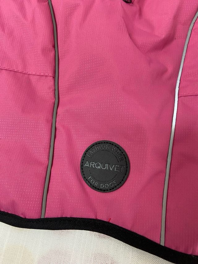 Impermeable para perro ARQUIVOT rosa