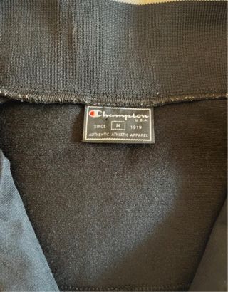 Giacca Champion U.S.A. nera e grigia