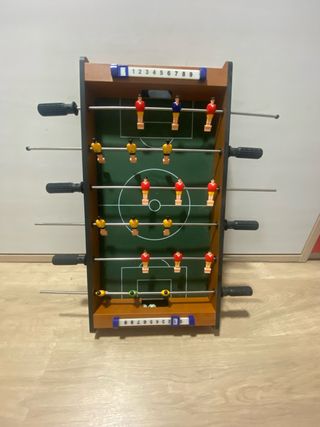 Futbolín de mesa