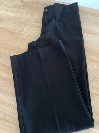 Calças pretas Stefanel senhora