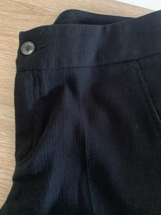 Calças pretas Stefanel senhora