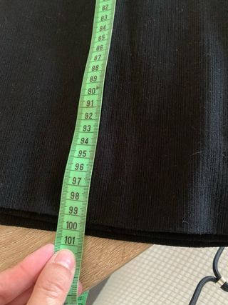 Calças pretas Stefanel senhora