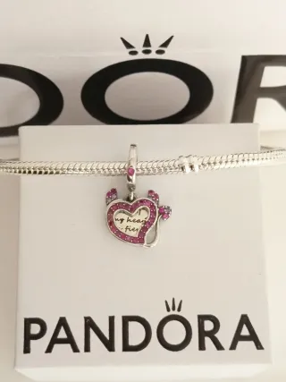 Charm Colgante Corazón Diablo