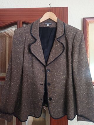 Chaqueta Gove Mujer Talla Única Marrón