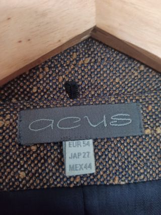 Chaqueta Gove Mujer Talla Única Marrón