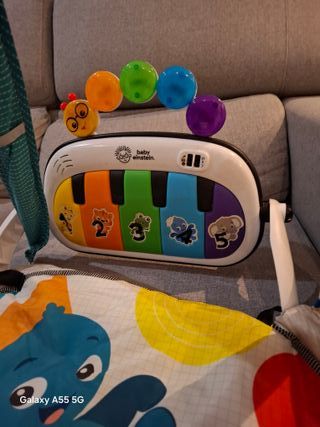 Alfombra de juegos para bebé con piano