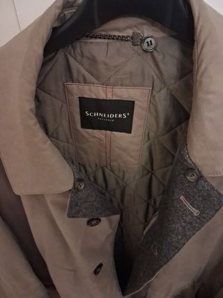 Abrigo Schneider's Hombre XXL Beige