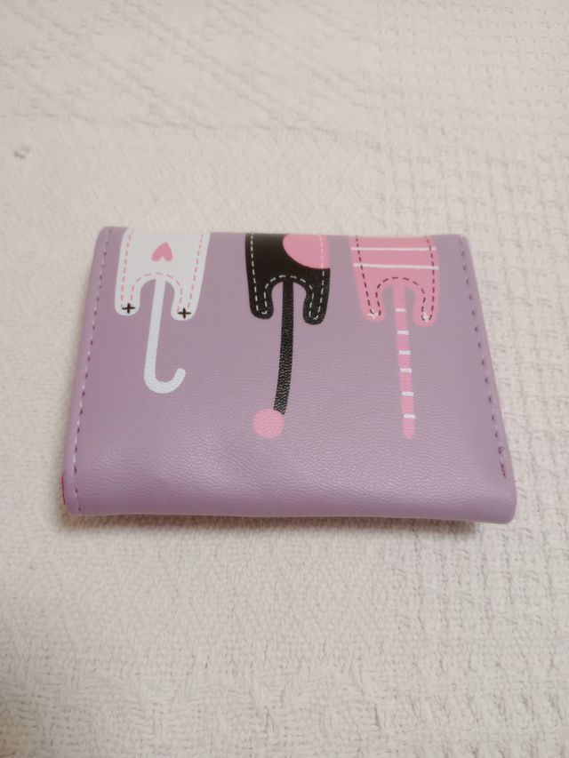 Cartera monedero divertida gatos