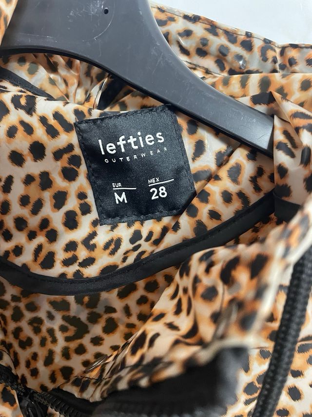 Chubasquero Animal Print Lefties Talla M