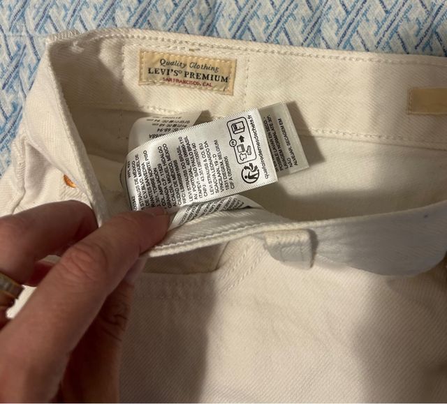 Minigonna Levi's bianca