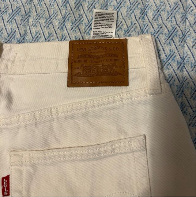 Minigonna Levi's bianca