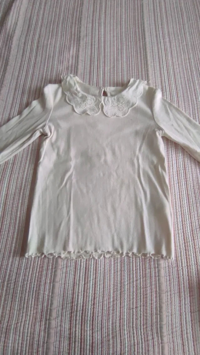 Lote 3 camisetas niña manga larga talla 8