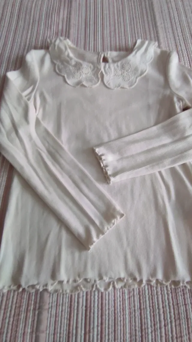 Lote 3 camisetas niña manga larga talla 8