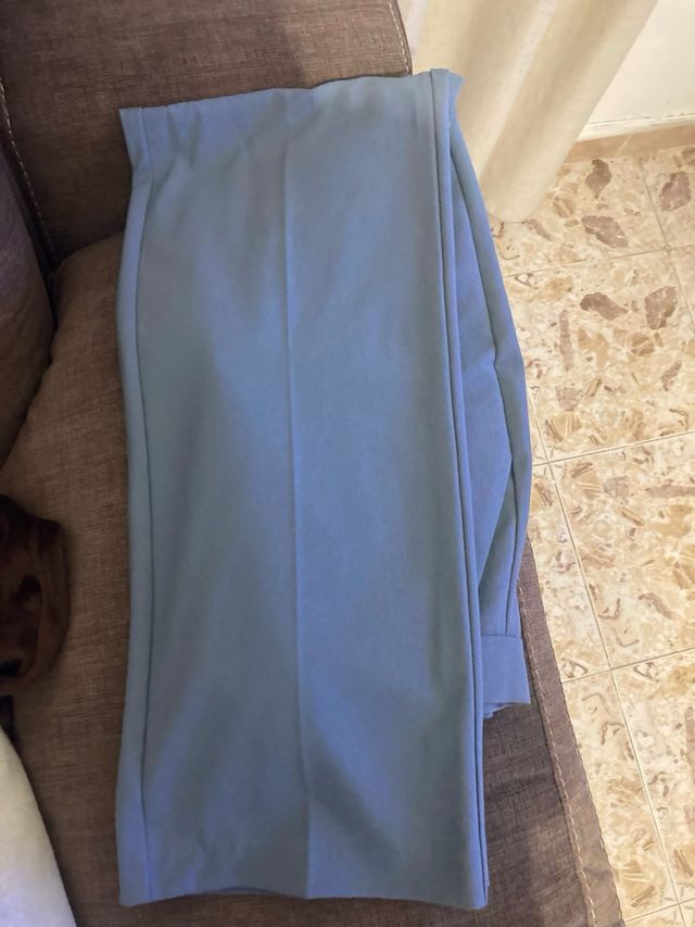 Pantalón de vestir gris PULL&BEAR