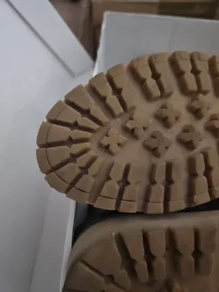 Botines TNY Shoes Mujer Marrón y Plateado