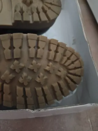 Botines TNY Shoes Mujer Marrón y Plateado