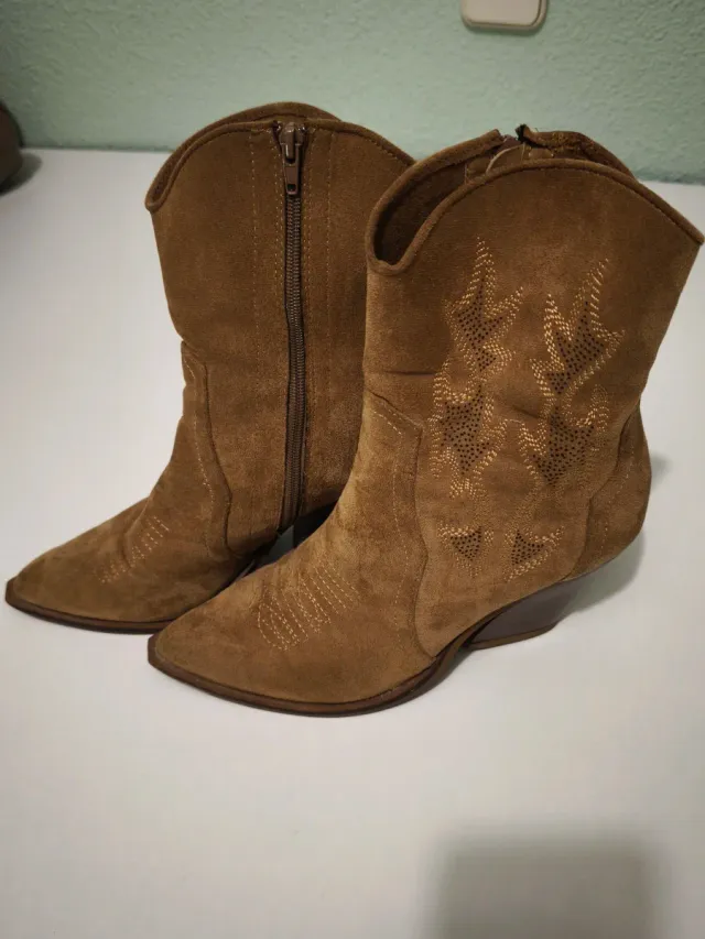 Botas camperas mujer talla 41 poco uso