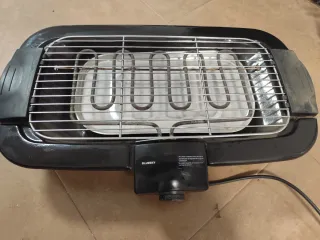 Barbecue elettrico nero Bluesky