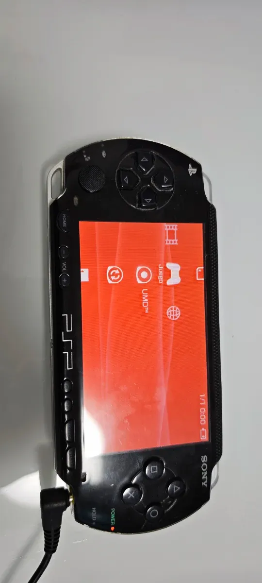 Sony PSP nera. 