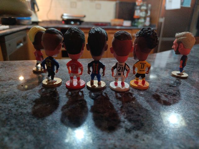 Figuritas de jugadores de fútbol