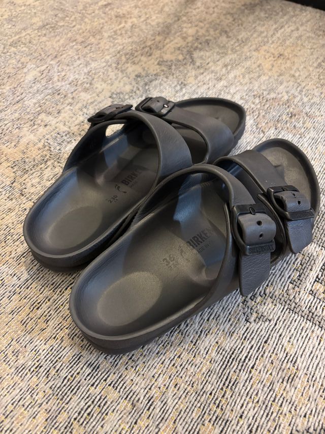 Birkenstock Arizona Eva Negro