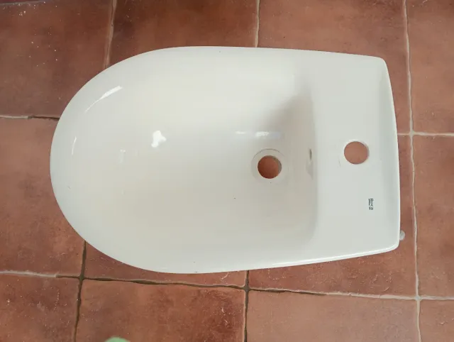 Bidet de porcelana blanco