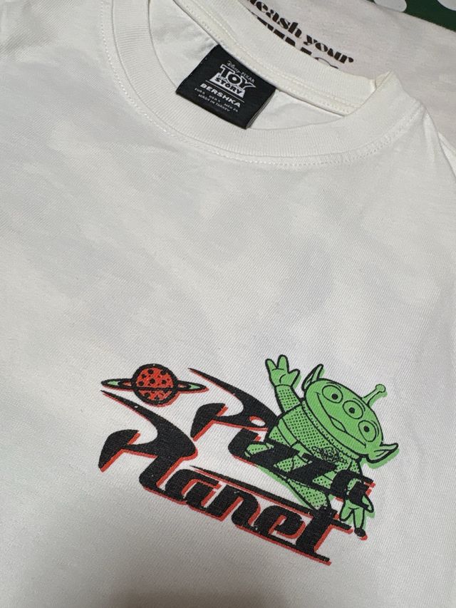 Lote camisetas Pizza Planet y Crafting Joy