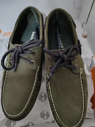 Náuticos Timberland Verde Oliva Talla 43