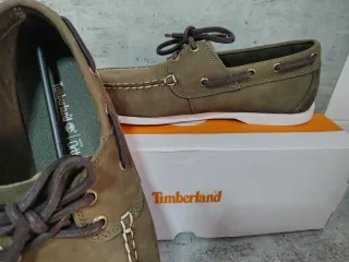 Náuticos Timberland Verde Oliva Talla 43