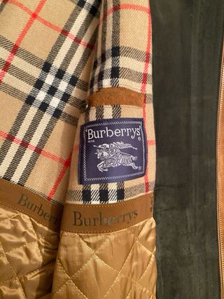 Abrigo ante Burberrys Hombre Marrón