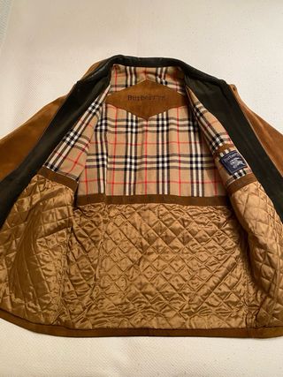 Abrigo ante Burberrys Hombre Marrón