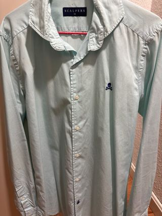Camisa Scalpers Azul Talla M