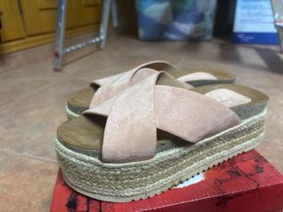Sandalias plataforma rosas