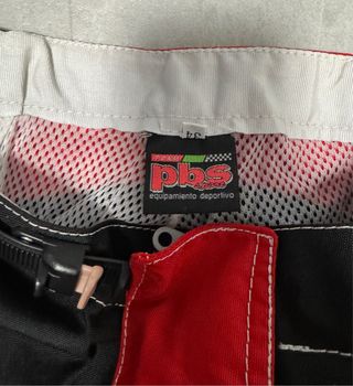 Pantalón Enduro PBS Racing Negro/Rojo