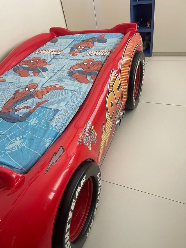 Letto macchina Cars rosso