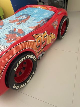 Letto macchina Cars rosso