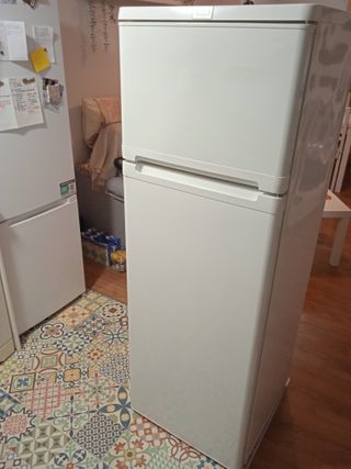 Nevera Zanussi 160cm con Congelador