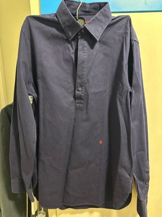 Camisa CH Carolina Herrera Azul Talla L