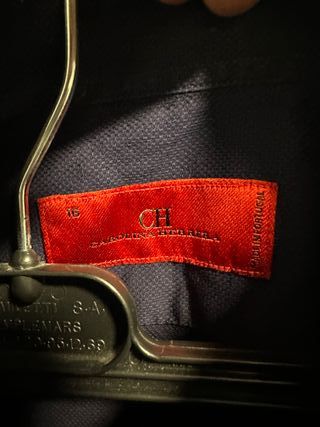 Camisa CH Carolina Herrera Azul Talla L