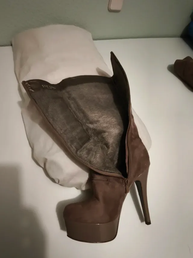 Botas de tacón altas mujer talla 41