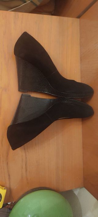 CLARKS - cuñas bailarinas 7,5 43