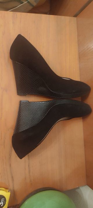 CLARKS - cuñas bailarinas 7,5 43