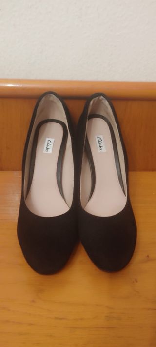 CLARKS - cuñas bailarinas 7,5 43