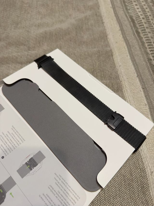 Pulsera Apple Watch Milanese Loop Negro